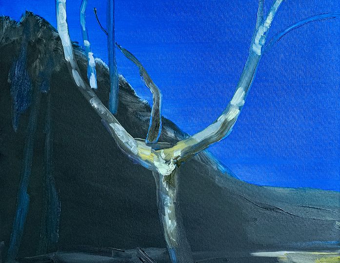 Kunigunda-Dineikaitė-GAL-NIEKO-DAUGIAU-IR-NEBUVO-TIK-MĖLYNAS-SKAMBANTIS-ETERIS-I-aliejiniai-dažai-drobė-90x70cm-2020m